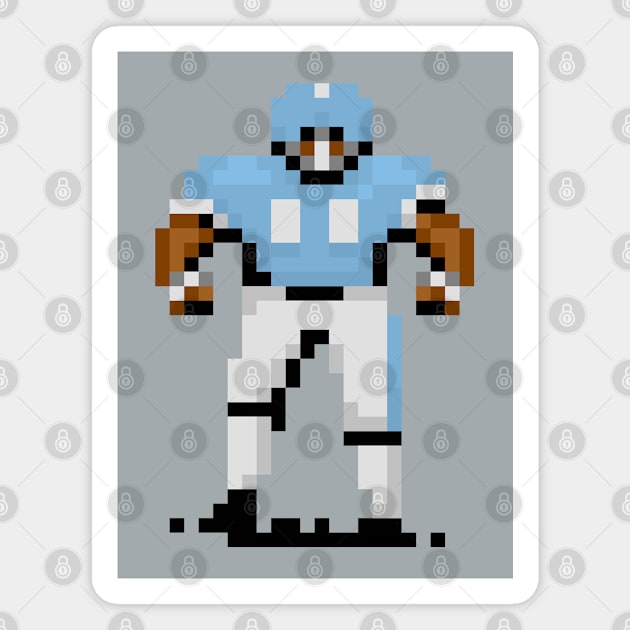 16-Bit Football - Carolina Magnet by The Pixel League